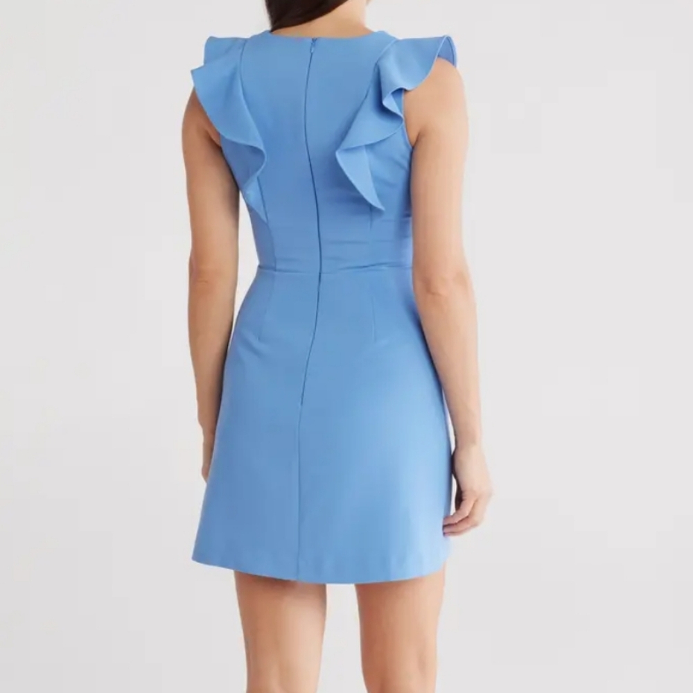 NWT French Connection Ruffle Dress - Picture 3 of 3